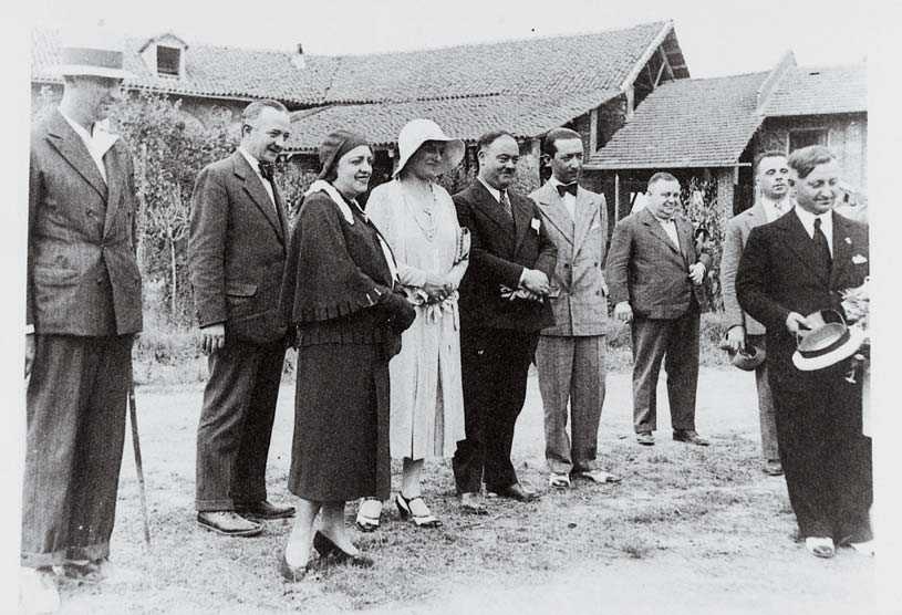 1928 A destra nella foto il Prefetto Angelo dEufemia che spronò la classificazione del comprensorio di Baraggia